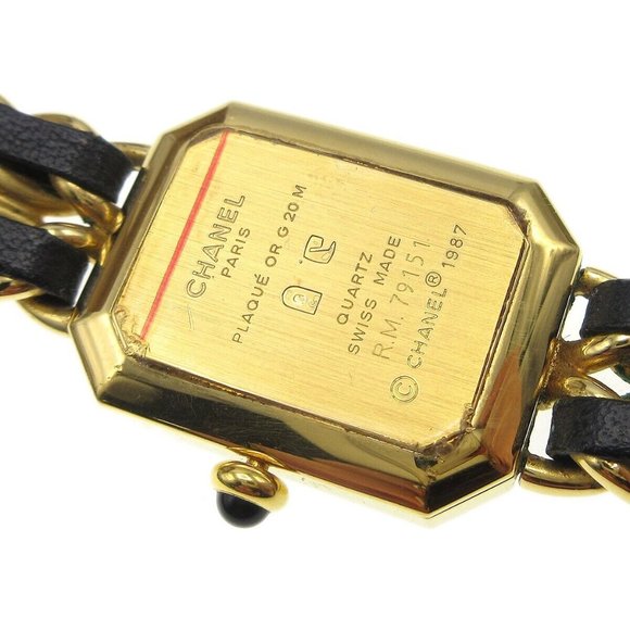 Chanel Premiere Watch Gold #L R.M.79151 180962 - Picture 5 of 7